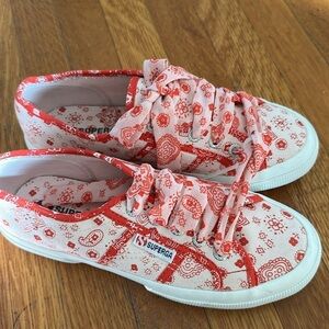 Superga Bandana Paisley Sneaker NWOB